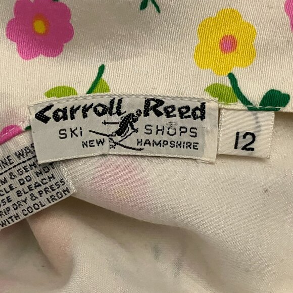 Vibrant Vintage Floral Shift Dress - Picture 8 of 9